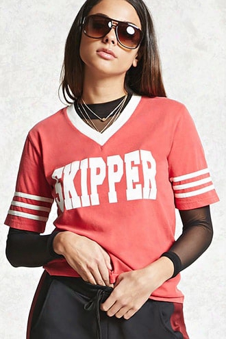 Skipper Graphic Varsity Tee