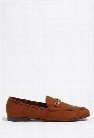 Faux Suede Loafers