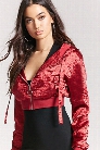 Satin Ruched Jacket