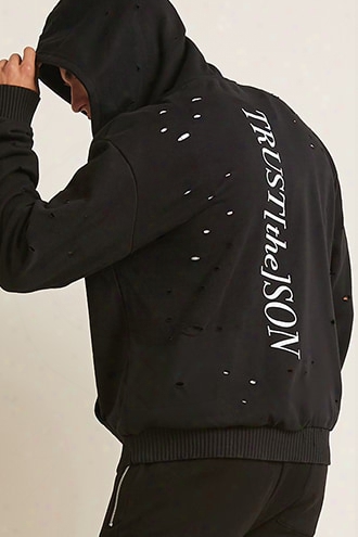 Trust The Son Distressed Hoodie