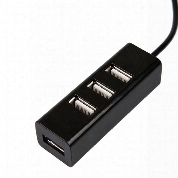 4 Ports High Speed Usb 2.0 Hub Splitter Adapter Expansion For Ps3 Xbox Wii Pc Laptop Macbook Tablet Tab