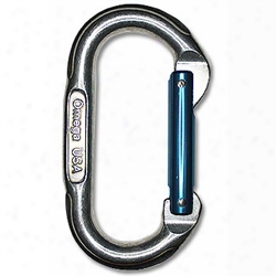 Blue-gate Oval Carabiner