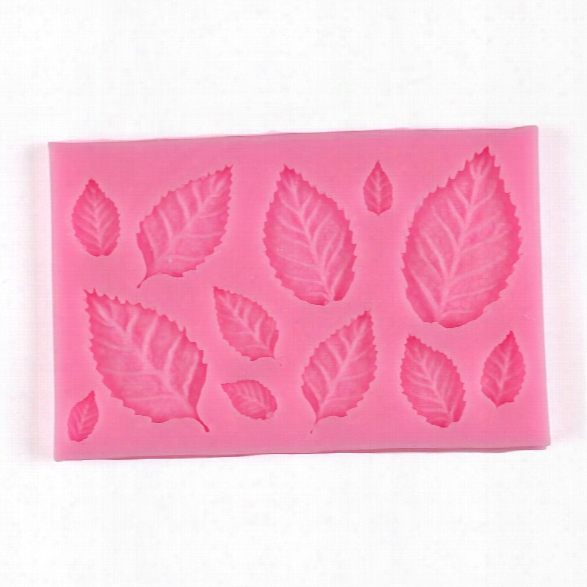 Facemile Diy Leaf Veiner Silicone Mold Cake Decorating Fondant Flower Sugar Craft Cake Bakware Mold Wedding Decoration