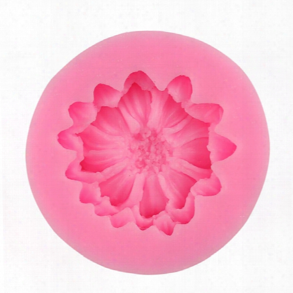 Facemile Sun Flower Petal Silicone Mold Cake Decorating Fondant Flower Sugar Craft Cake Mold Wedding Decoration