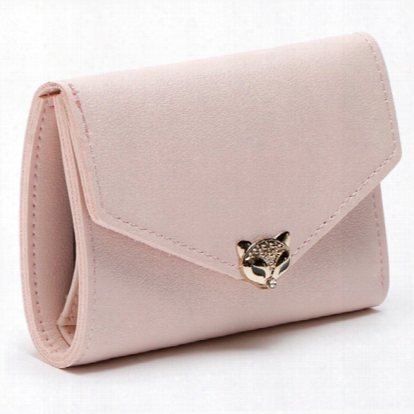 Fashion Lady Short Women Wallets Mini Money Purses Fold Pu Leather Bags Female Coin Purse Card Holder