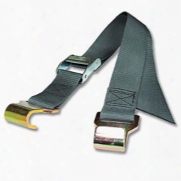 Flat Hook Straps W/ 2 Inch Heavyweight Polypropylene Webbing