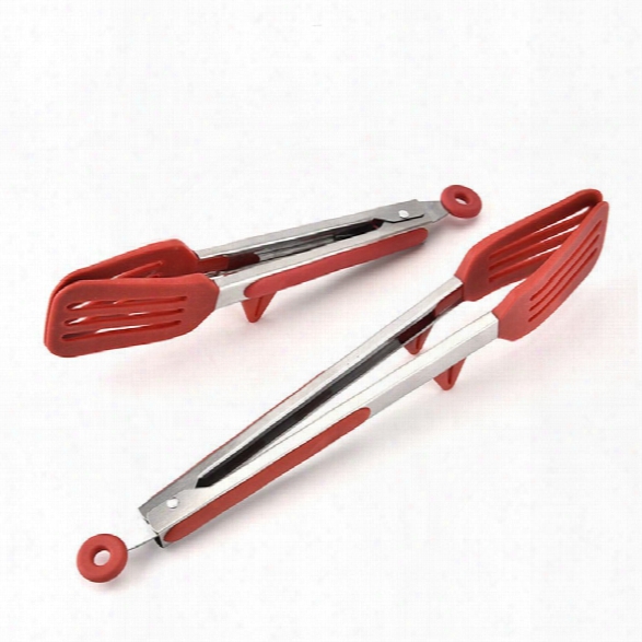 Kitchen Food Tongs Stands Design Barbecue Salad Grill Serving No-stick Food Clip Bbq Tongs Bread Clamp