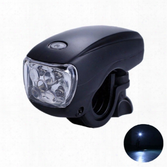 Leadbike Bicycle Front Light 5 Led Super Bright Headlight Waterproof Bike Safety Warning Lamp Night Riding Accessories