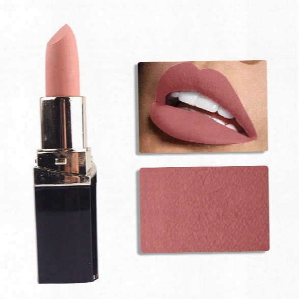 Matte Lipstick Lips Nutritious Waterproof Lip Makeup Easy To Wear Lipstick Long-lasting Brand Matte Lipstick