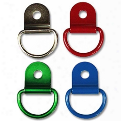 Metal D-ring W/clip