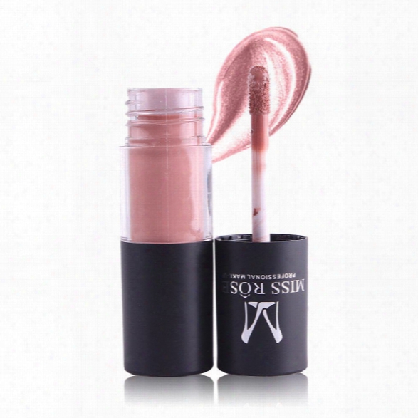 Miss Rose Matte Lipstick Liquid Lipstick Waterproof Long Lasting Lip Gloss Moisturizer Nutritious Makeup