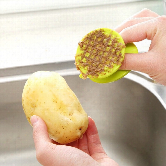 Multifunctional Radish Potatoes Peeled Fruit And Vegetable Clean Brush Scraper Scales Kitchenware Gadgets