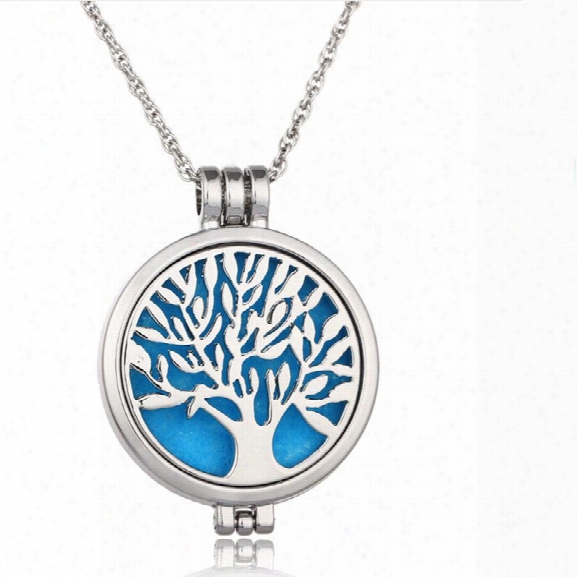 Noctilucent Life Tree Phase Box Aromatherapy Necklace Opens The Necklace Of Light Fragrant Divergent Divergers