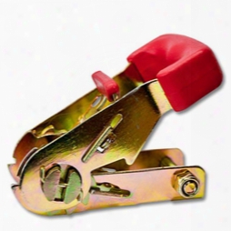 Red Padded Metal Ratchet Buckles 1