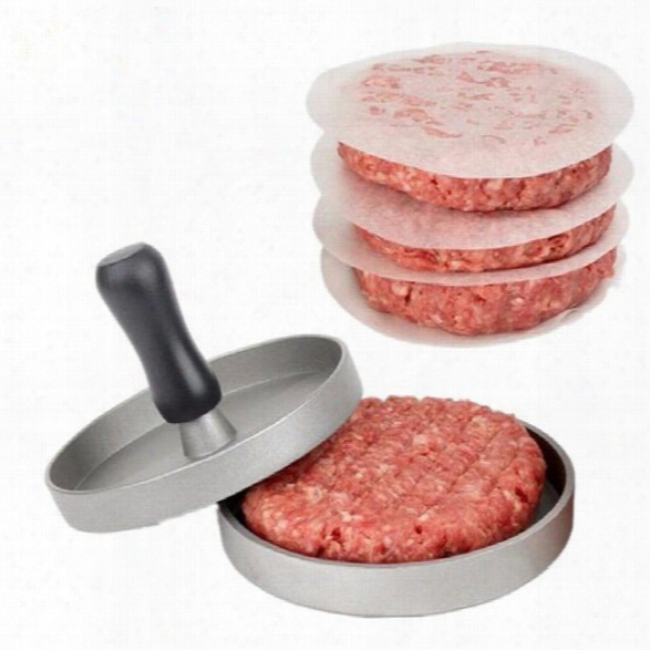 Round Shape Hamburger Press Aluminum Alloy 11 Cm Hamburger Meat Beef Grill Burger Press Patty Maker Mold