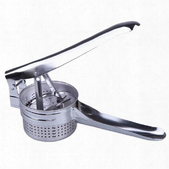 Stainless Steel Kitchen Tools Potato Masher Ricer Puree Garlic Presser Vegetable Fruit Press Maker Gadget