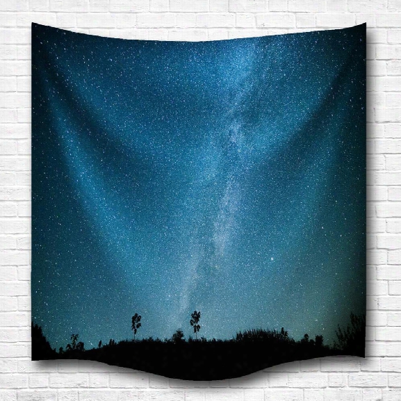 Stars Sky 3d Digital Printing Home Wall Hanging Nature Art Fabric Tapestry For Bedroom Living Room Decorations