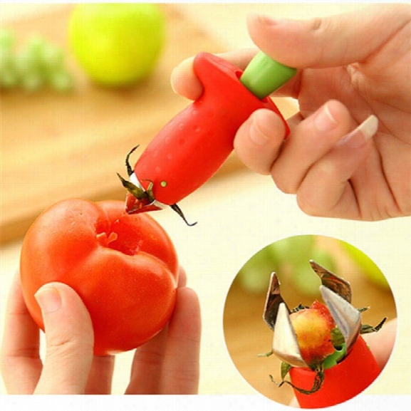 Strawberry Hullers Fruits Digging Tools Tomato Nuclear Corers Stalks Stem Remover Fruit Knife Kitchen Accessory