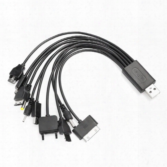 Szkinston 10-in-1 Universal Usb Charging Sync Data Cable For Samsung / Huawei / Vivo / Oppo / Htc / Sony / Nokia / Lg