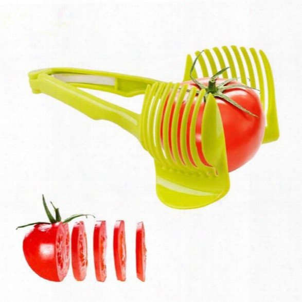 Tomato Slicer Fruits Cutter Stand Tomato Lemon Cutter Utensilios De Cozinha Assistant Lounged Shreadders Slicer