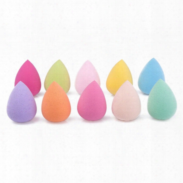 Water Drop Sponge Flawless Powder Blending Foundation Smooth Powder Puff Sponge Blending Powder (random Color)