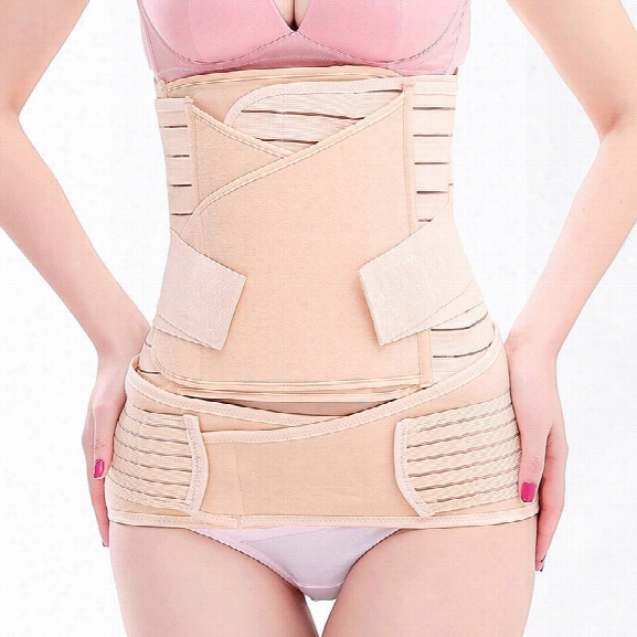 Women Postpartum Recovery Pelvis Belt Support Band Body Shaper Maternity Girdle Waist Trainer Corset