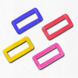 1 Inch Colored Plastic Loops