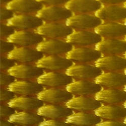 #468: 5/8 Inch Lemon Yellow Flat Nylon Webbing