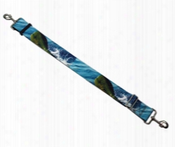 #613a: 1 1/2 Inch Mahi Mahi Camera/bag Strap 4 Feet Long