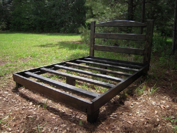 American Made Heavy Duty All Wood Queen Bed