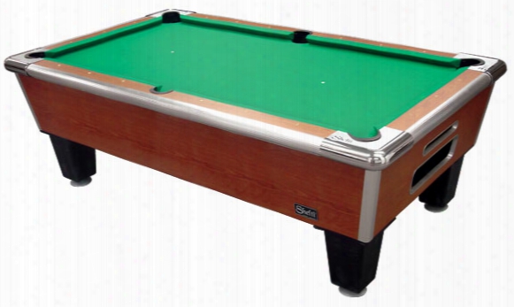 Bayside Standard Pool Table 93 Inch - Cherry Finish