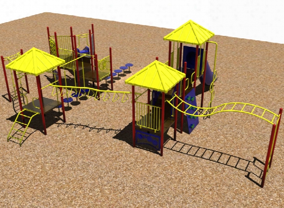 Climb And Traverse Ii Fitness Playground System