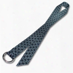 Double O-ring Belts W/ 2" Patterned Polyester Webbing