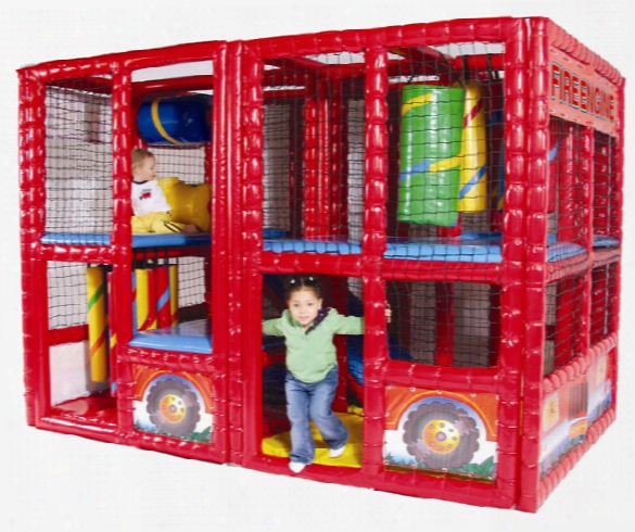 Fire Engine Indoor Contained Play System