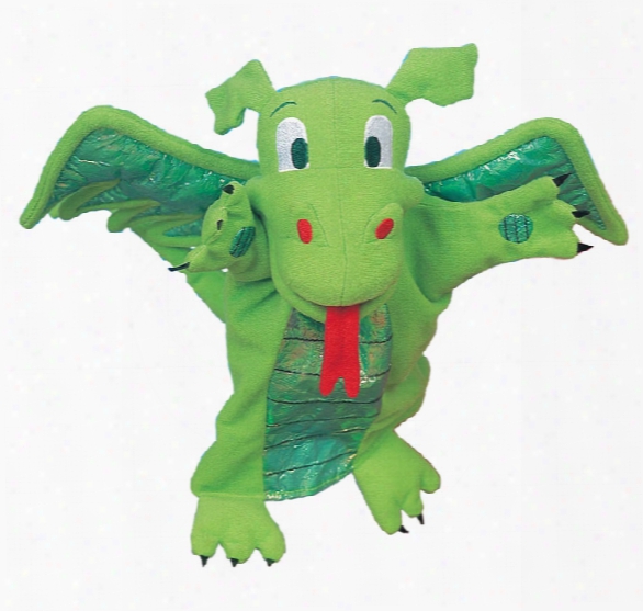 Green Dragon Telltale Puppet