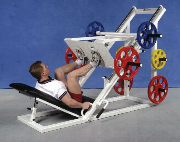 Inverted Leg Press Weight Machine With Linear Bearings