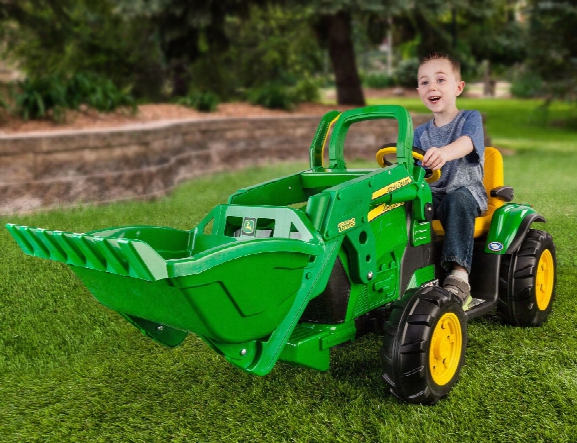 John Deere Ground Loader 12 Volt Vehicle