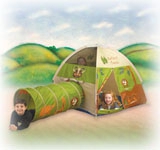 Jungle Safari Tent And Tunnel Combo