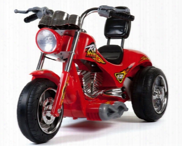 Mini Motos Red Hawk Motorcycle 12 Volt Ride On