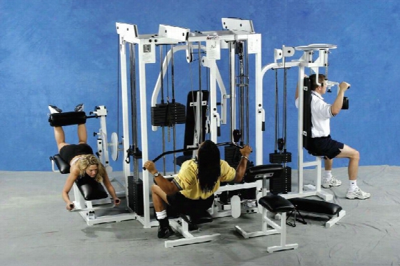 Multi Gym 5-stack Fitness Machine With Butterfly