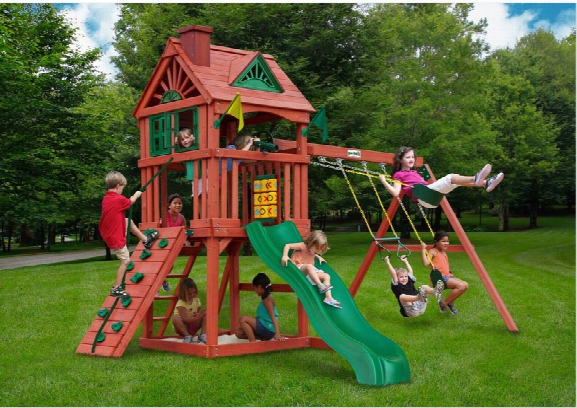 Nantucket Heavy Duty Wooden Swing Set