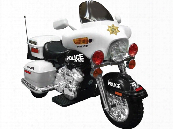 Npl Patrol H. Police 12 Volt Ride On Motorcycle