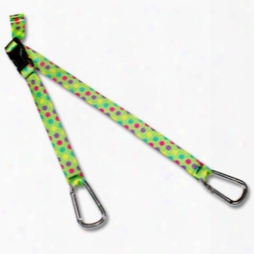 Personal Child Restraint Safety Strap With Patterned Polyester Webbing