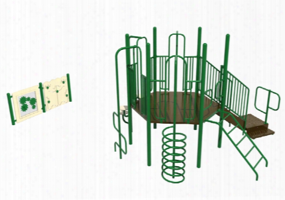 Sportsplay 4878 Playground System Climber - Ada Accessible