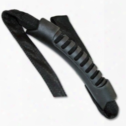 Thermo-plastic Handle On 1in Black Tubular Nylon Webbing