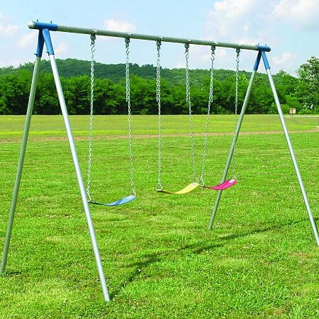 Three Seat Swing Set