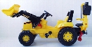 Caterpillar Kid Tractor With Loader And Back Hoe Tractor