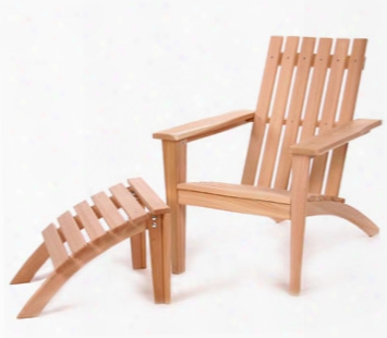 Adirondack Chair And Ottoman Set