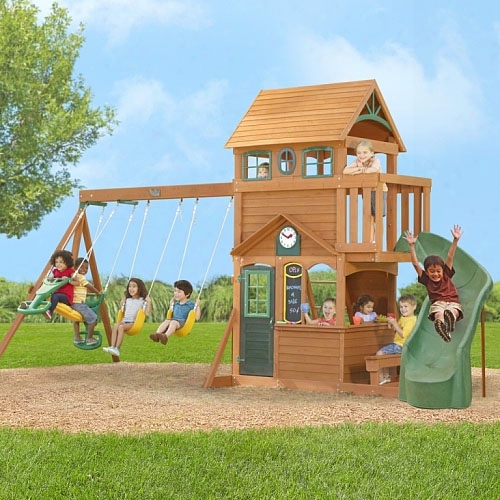 Ashberry Wooden Swing Set