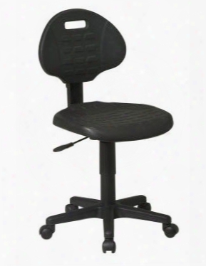 Black Urethane Task Chair